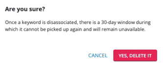 confirmation message